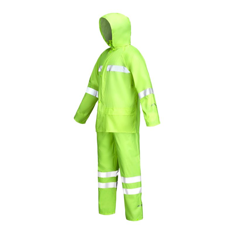 Traje-para-Lluvia-Activex-color-verde-Alta-Visibilidad-C-Cinta-Reflectante-T--2XL