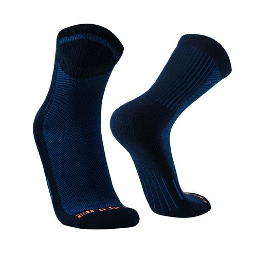 Calcetín Térmico Andante de Lana Merino Alpaca Bambú Azul