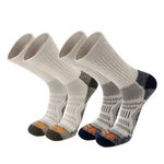 Calcetin-Trekking-Altura-de-Algodon-y-Pima-2Pack-Azul---Verde-T---L