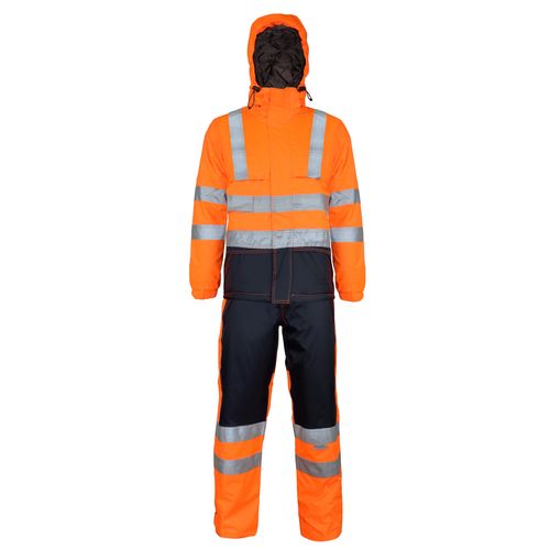 Traje Térmico Alpine Naranja/Azul