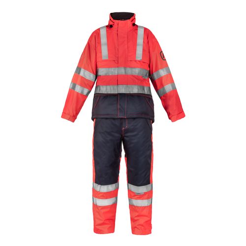 Traje Térmico Alpine Rojo Fluor