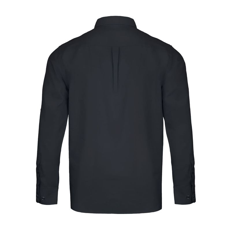 Camisa-Activex-Trevira-Manga-Larga-Negra