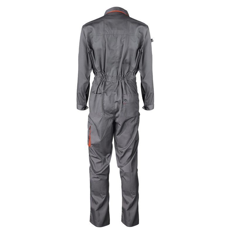 Overol-Activex-Piloto-Gabardina-Gris-Naranjo-T-2XL