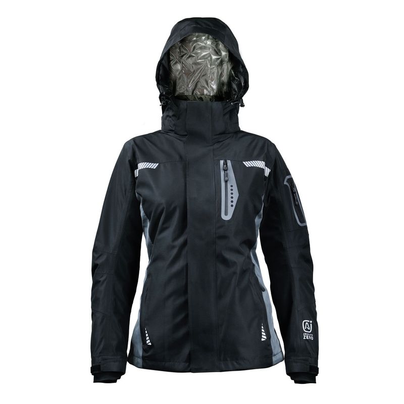 Parka-Absolute-Zero-Mujer-3-en-1-Negro-Z-8100