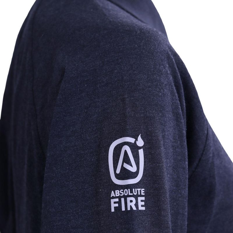 Polera-Ignifuga-Absolute-Fire-Antiestatica-FRSPT-NFPA-Azul-Mujer