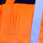 Chaleco-Geologo-Activex-Gabardina-Terra-Bicolor-Naranjo
