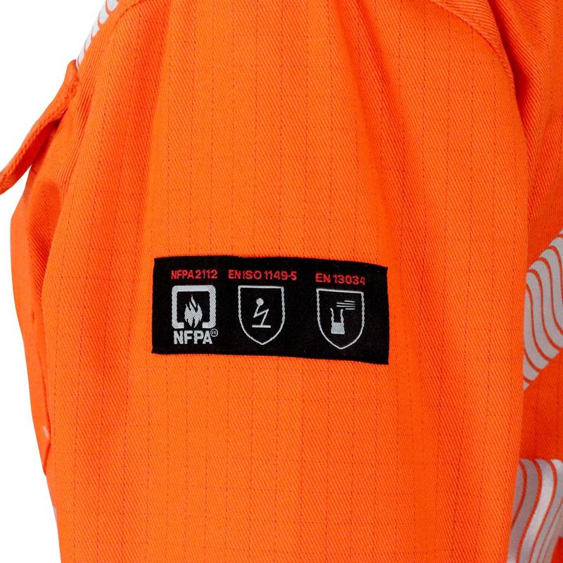 Overol-Ignifugo-NFPA-13034-Mujer-Naranja-Beige