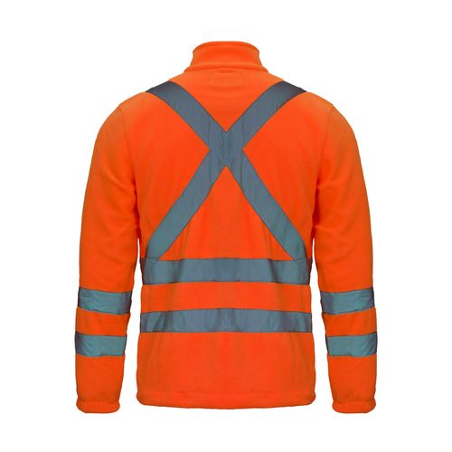Chaqueta Micropolar Naranjo Fluor HiVi 360°