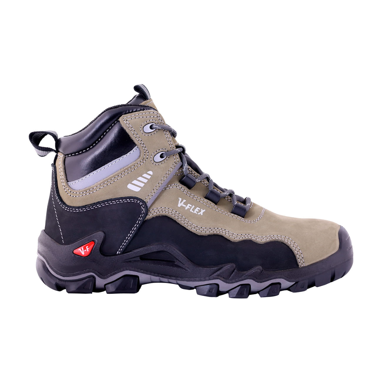 Botín VFlex V17 Nobuck Gris/Negro