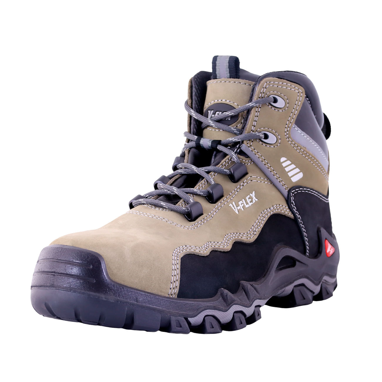 Botín VFlex V17 Nobuck Gris/Negro