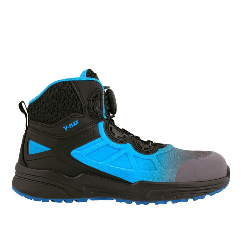 Botin-V-Flex-Thinsulate-V93-Negro-Azul-Con-Boa-T-T38