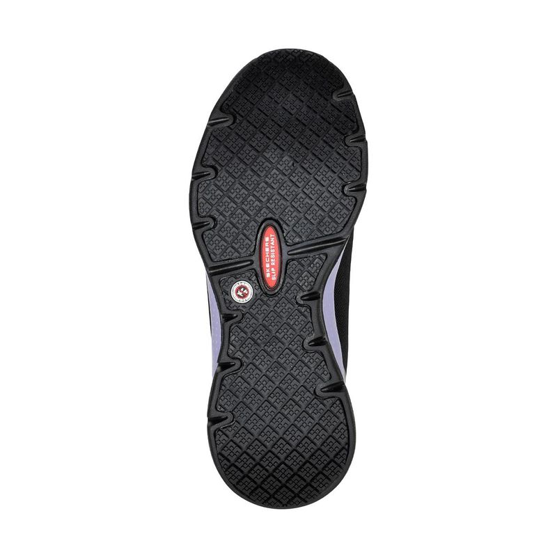 Zapatilla-De-Seguridad-Skechers-Evzan-Negra-Morado-Mujer-T-T35