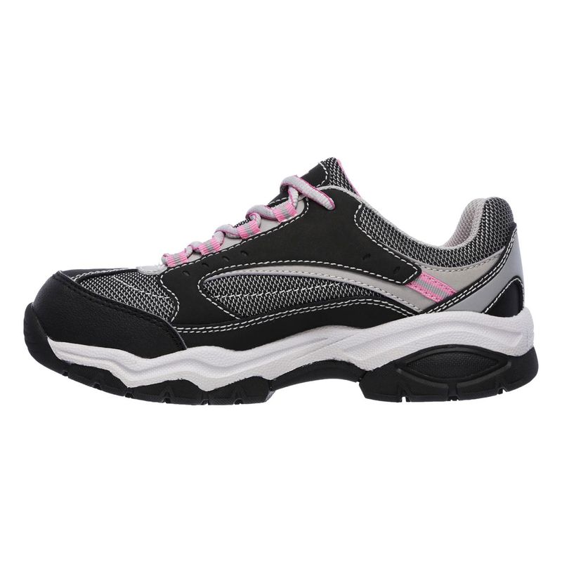 Zapatilla-De-Seguridad-Skechers-Biscoe-Negro-Rosado-Mujer-T-T35