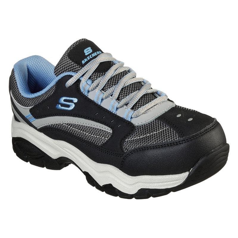 Zapatilla-De-Seguridad-Skechers-Biscoe-Negro-Azul-Mujer-T-T35