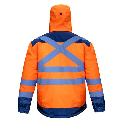 Parka Térmica Activex Arctic Naranja/Azul