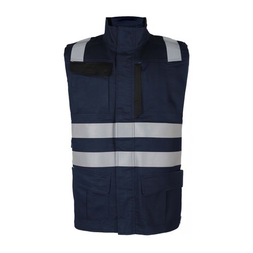 Chaleco Geologo Ignifugo Absolute Fire EN11612 + AS 9,5cal Azul