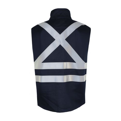 Chaleco Geologo Ignifugo Absolute Fire EN11612 + AS 9,5cal Azul