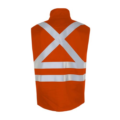 Chaleco Geologo Ignifugo Absolute Fire EN11612 + AS 9,5cal Naranjo