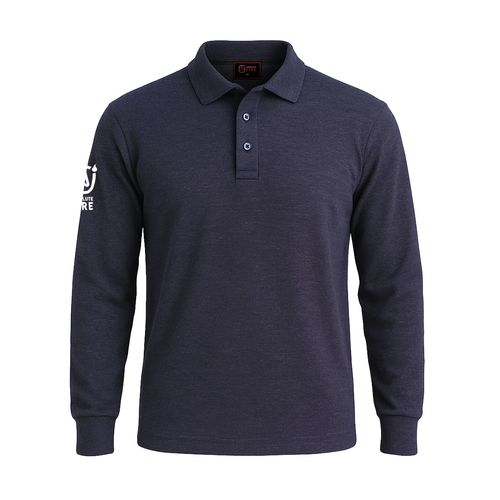 Polera Ignifuga Absolute Fire Antiestatica FRPST NFPA Azul