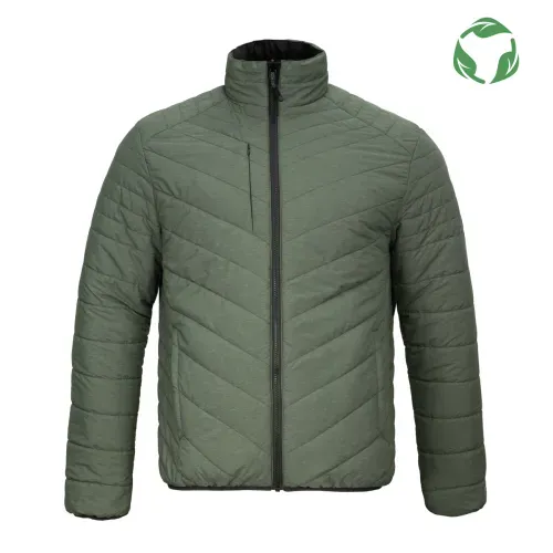 Parka reversible thinsulate hombre negro/verde Z-3000