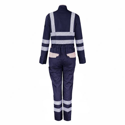 Overol Ignifugo Absolute Fire Antiest. FRCT NFPA 13034 Mujer Azul/Beige