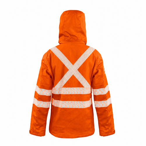 Parka Ignifuga Absolute Fire FRWJT NFPA Mujer Naranja