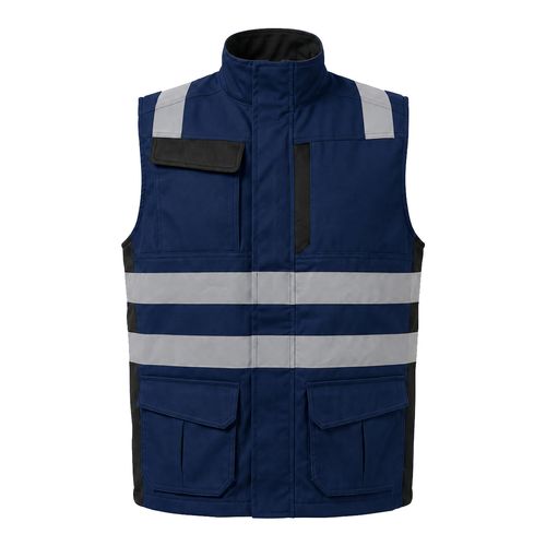 Chaleco Geologo Ignifugo Absolute Fire EN11612 + AS 9,5cal Azul