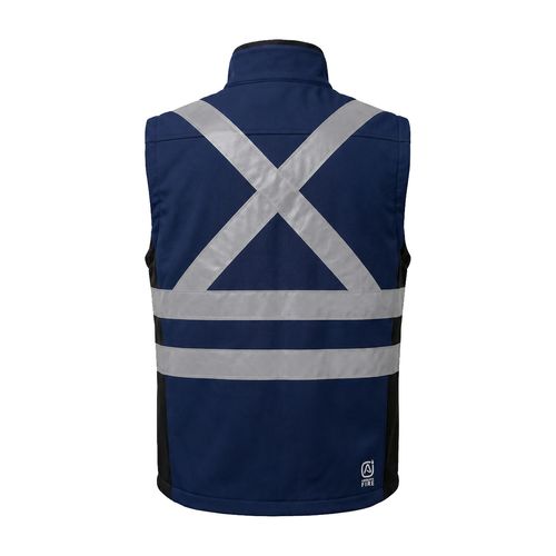 Chaleco Geologo Ignifugo Absolute Fire EN11612 + AS 9,5cal Azul