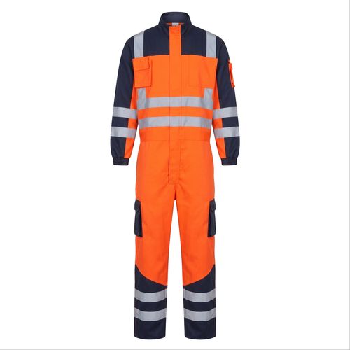 Overol Gabardina ACTIVEX Terra Bicolor Naranjo