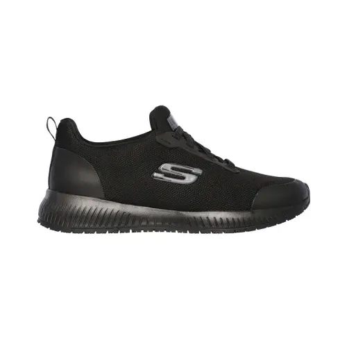 Zapatilla Skechers Squad Negro Mujer