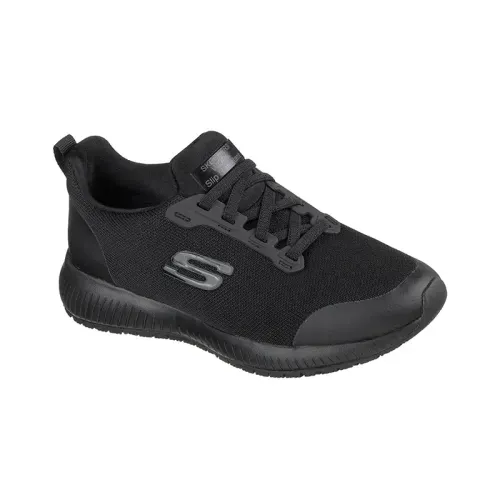 Zapatilla Skechers Squad Negro Mujer