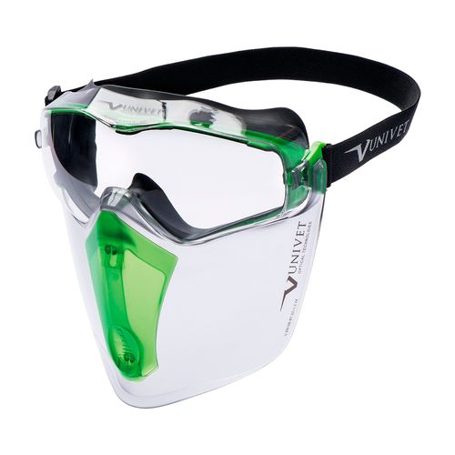 Visor facial Univet completo 6X3
