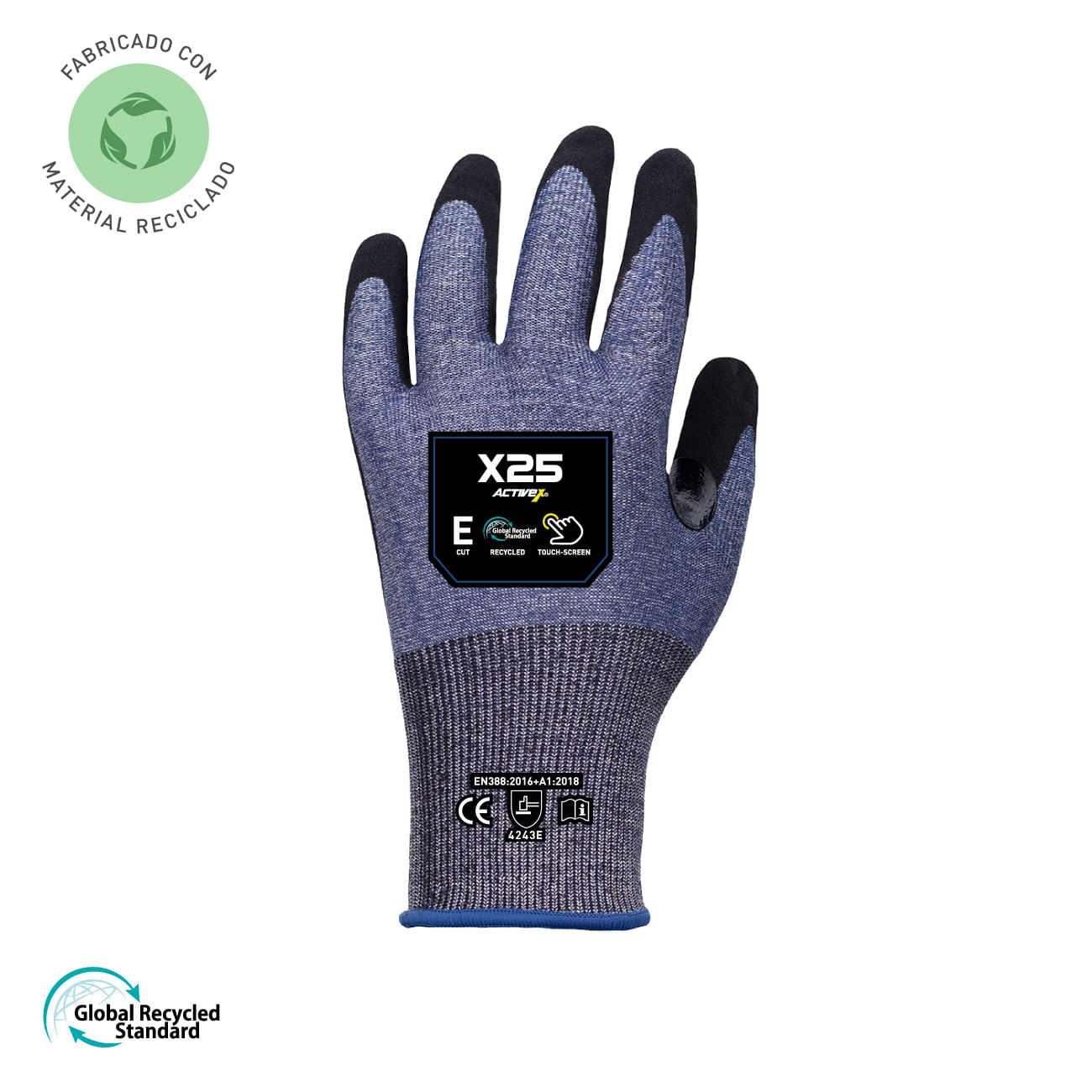 Guante X25 Nitrilo Touch E Recycling
