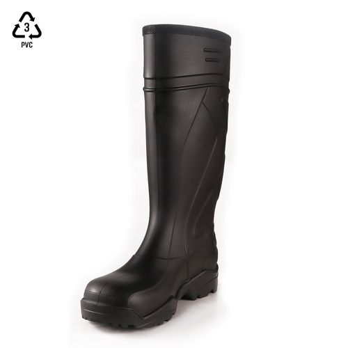 Bota De Seguridad V-Flex 929 PVC sin puntera Negra