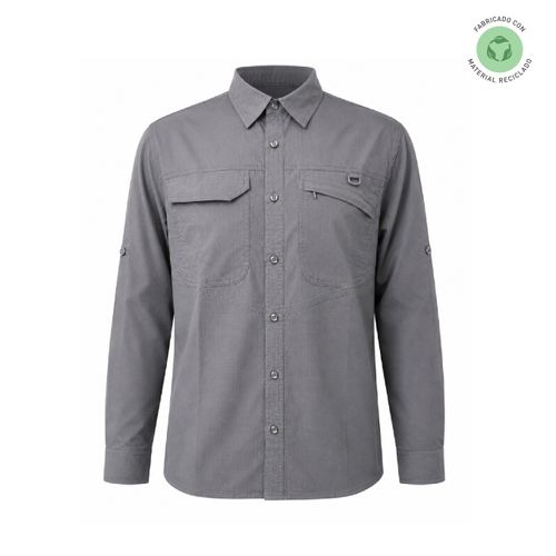 Camisa Lightwind Antiestática AS3500 UV Gris