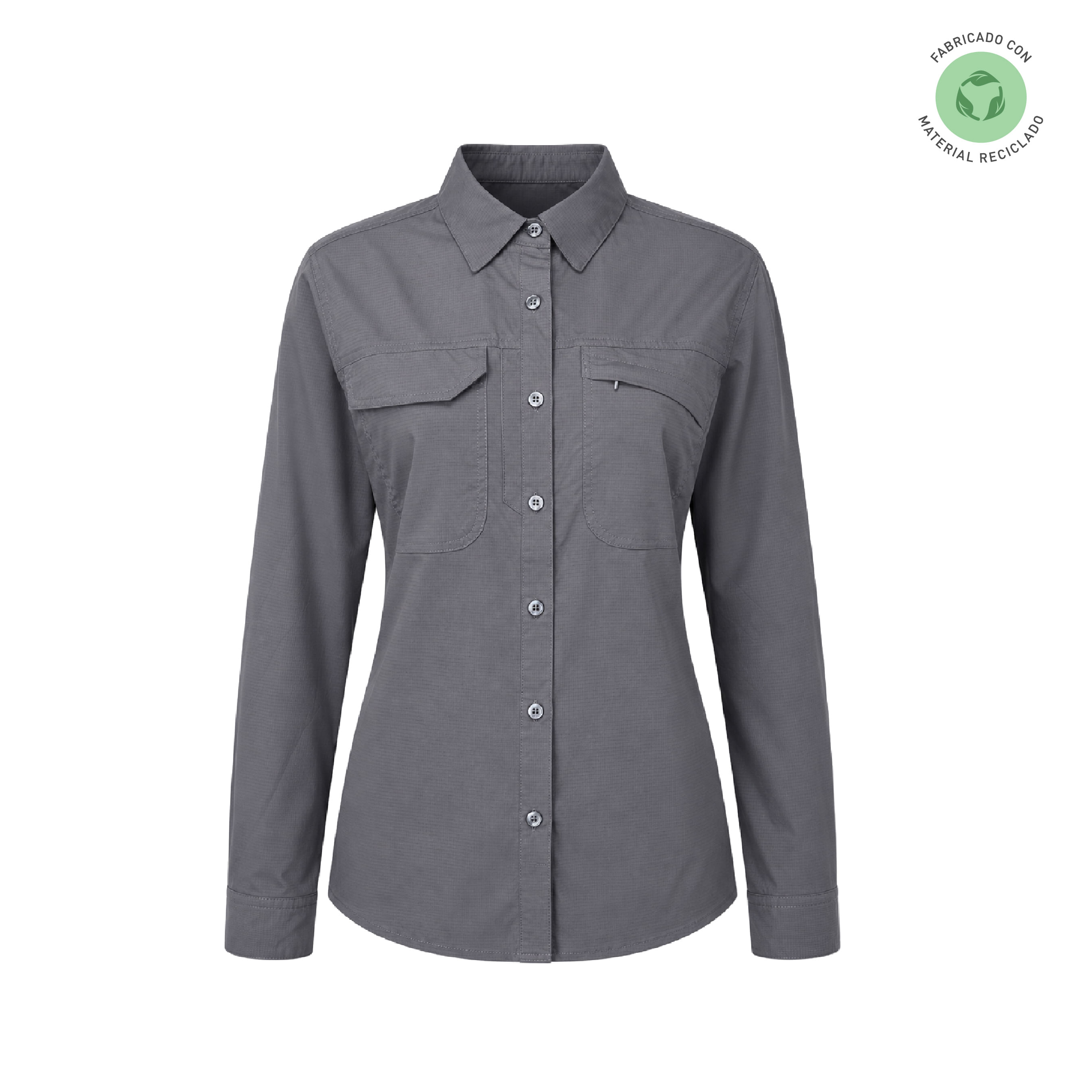 Blusa Lightwind Antiestática AS3600 UV Gris