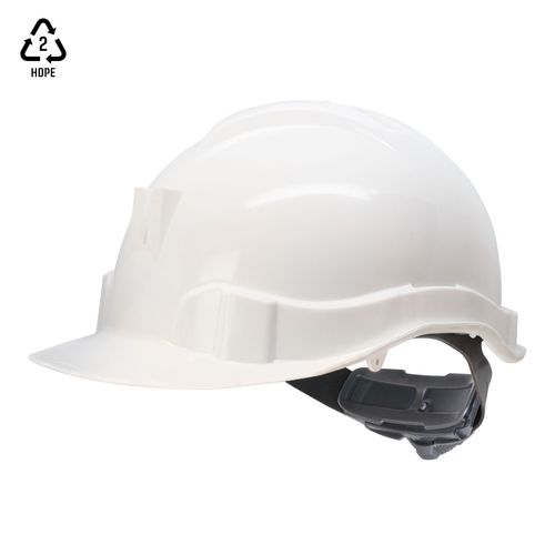 Casco Activex I Blanco Porta Lampara con Ratchet