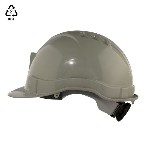 Casco Activex I Gris Porta Lampara con Ratchet