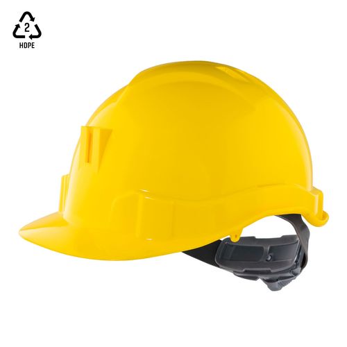 Casco Activex I Amarillo Porta Lampara con Ratchet