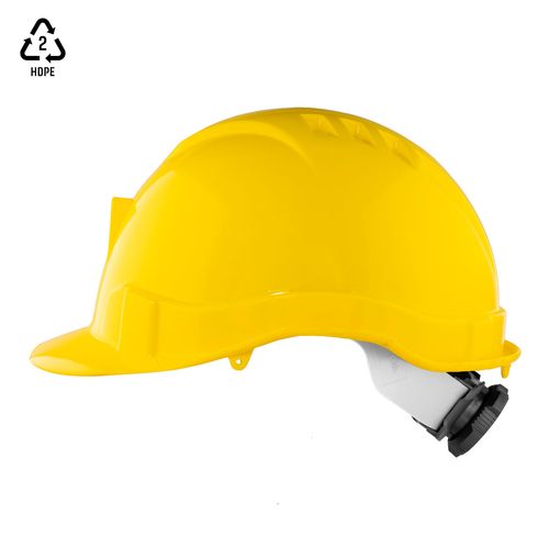 Casco Activex I Amarillo Porta Lampara con Ratchet