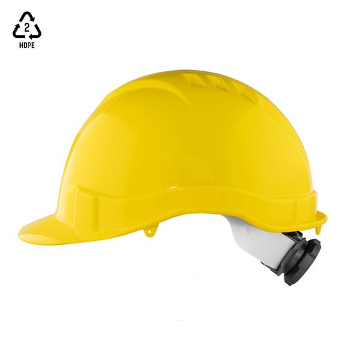 Casco Activex I Amarillo Arnes cinta 6 Puntas Ratchet