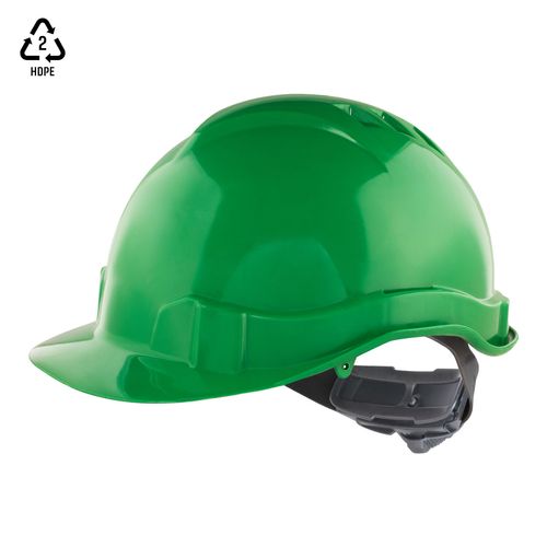 Casco Activex I Verde Arnes cinta 6 Puntas Ratchet