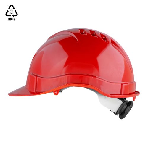 Casco Activex I Rojo Arnes cinta 6 Puntas Ratchet