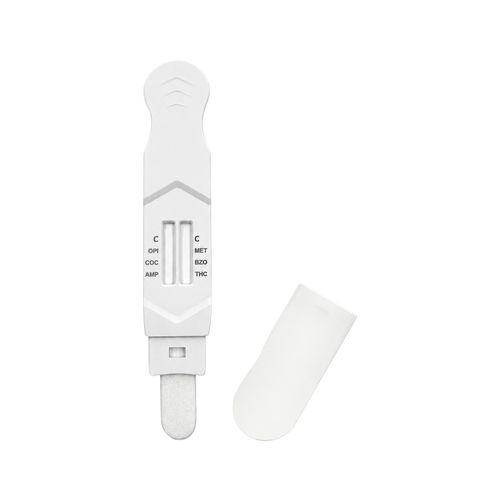 Test 6 Drogas + Alcohol, Saliva Tip Lápiz (COC-THC-BZO-MET-OPI+ALC) DSD-863-A