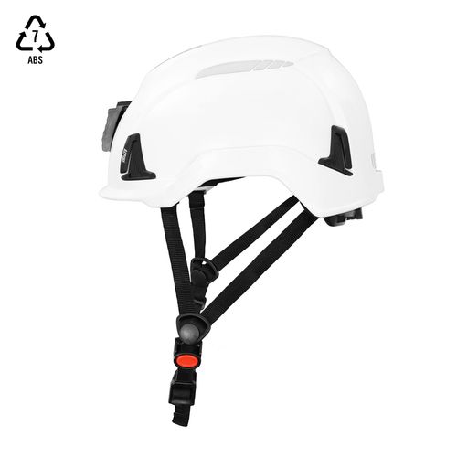 Casco ACTIVEX Alpine V ABS Porta Lámpara Blanco