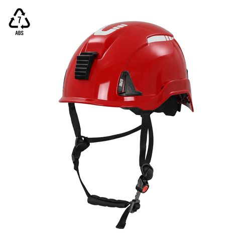 Casco ACTIVEX Alpine V ABS Porta Lámpara Rojo
