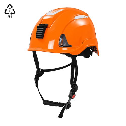 Casco ACTIVEX Alpine V ABS Porta Lámpara Naranja