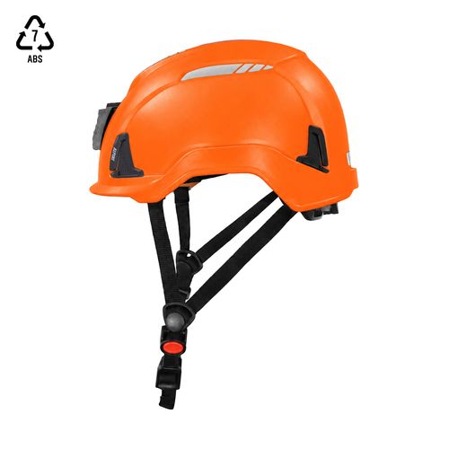 Casco ACTIVEX Alpine V ABS Porta Lámpara Naranja