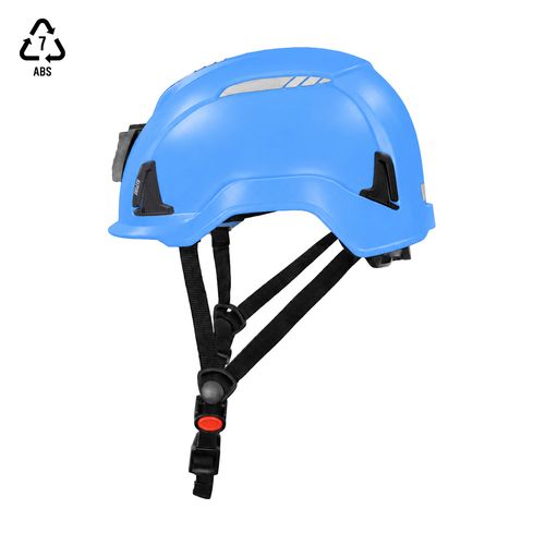 Casco ACTIVEX Alpine V ABS Porta Lámpara Azul