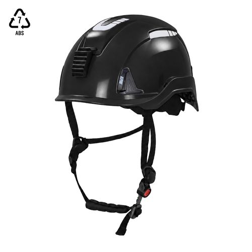 Casco Activex V Alpine ABS Porta Lampara Negro